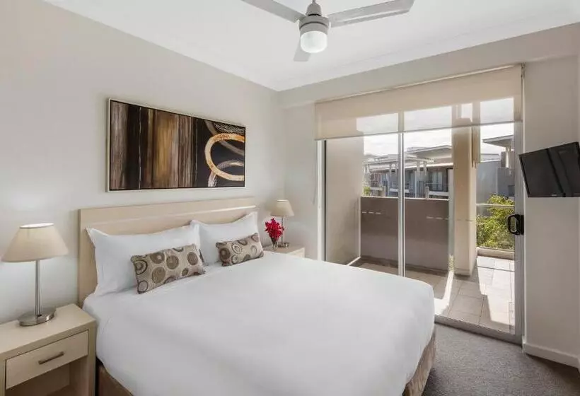 ２ベッドルームのエクゼクティブアパートメント, Oaks Brisbane Mews Suites