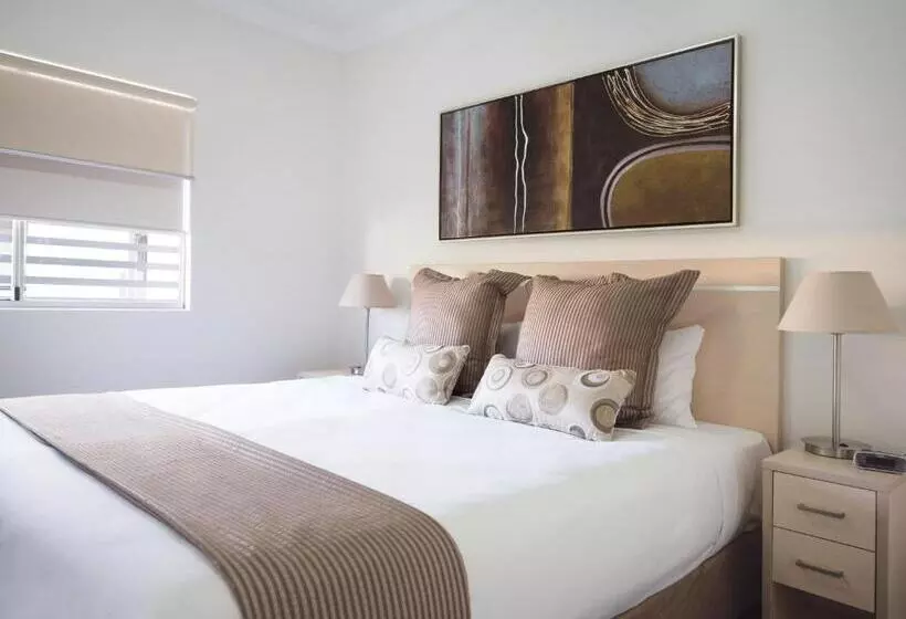 ２ベッドルームのスーペリアアパートメント, Oaks Brisbane Mews Suites