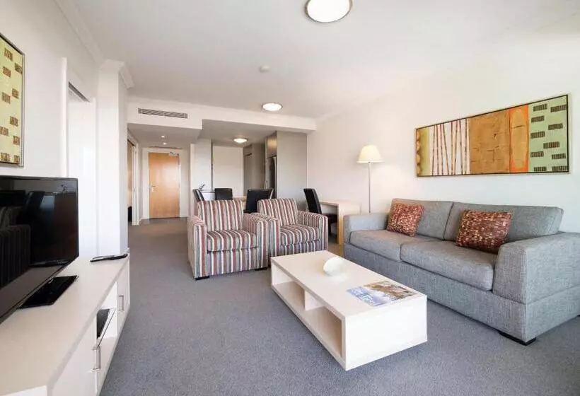 ２ベッドルームのスーペリアアパートメント, Oaks Brisbane Mews Suites