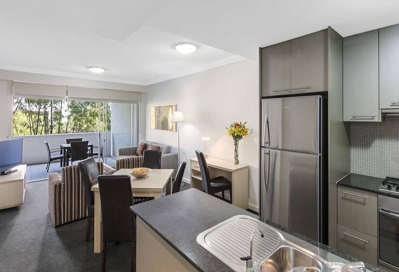 침실 1개 아파트, Oaks Brisbane Mews Suites