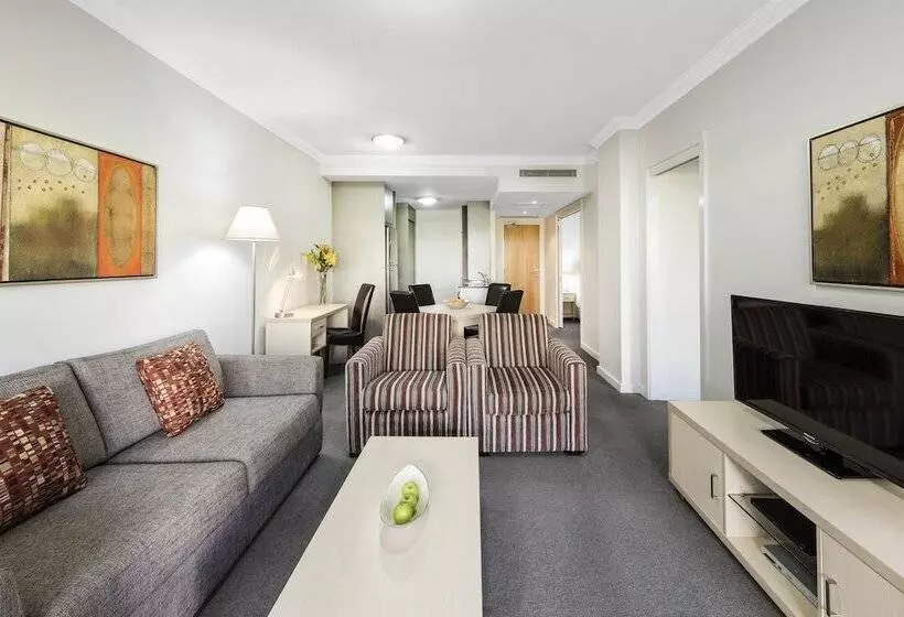 ２ベッドルームアパートメント, Oaks Brisbane Mews Suites
