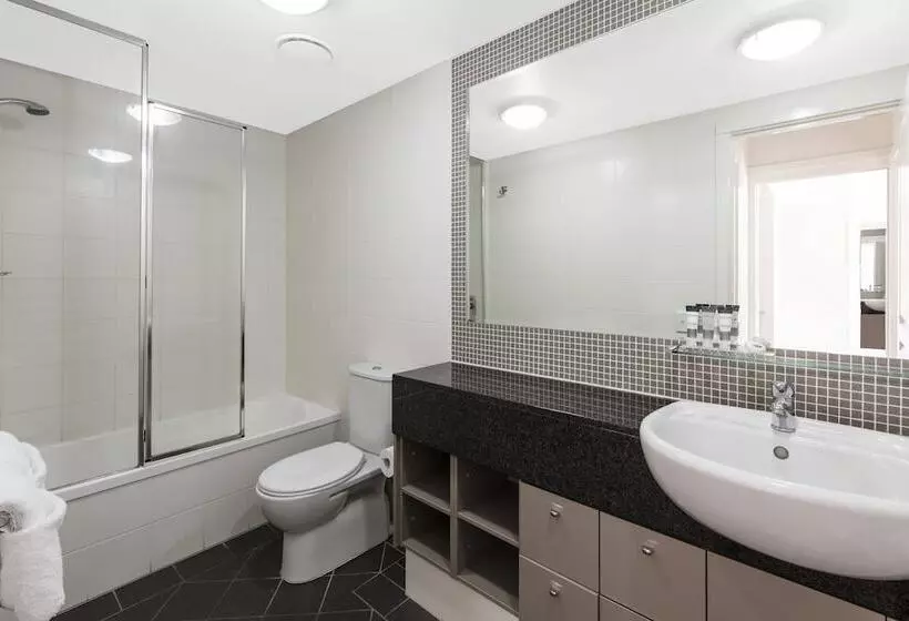 ２ベッドルームのエクゼクティブアパートメント, Oaks Brisbane Mews Suites