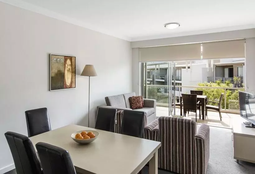 ２ベッドルームのエクゼクティブアパートメント, Oaks Brisbane Mews Suites