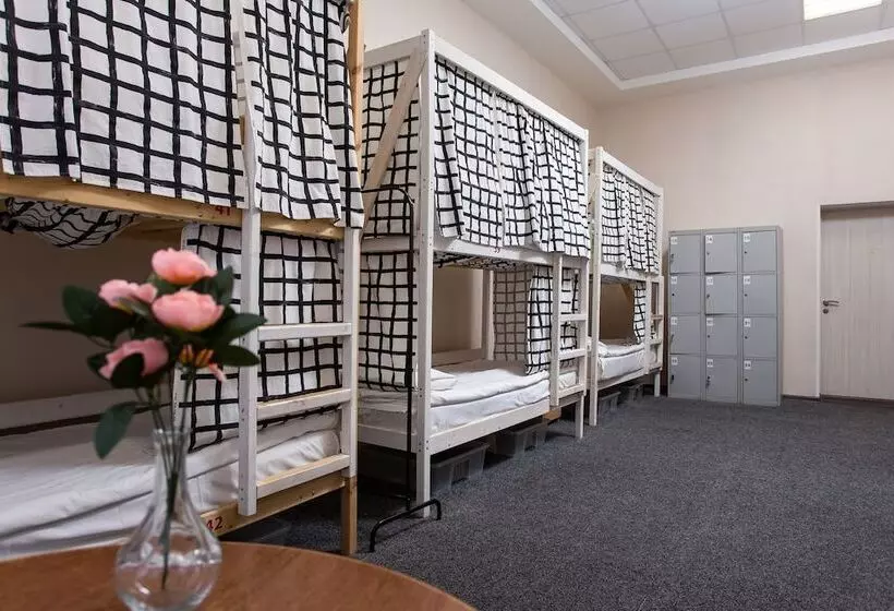 تختخواب در اتاق مشترک, Yaroslav Hostel Veliky Novgorod