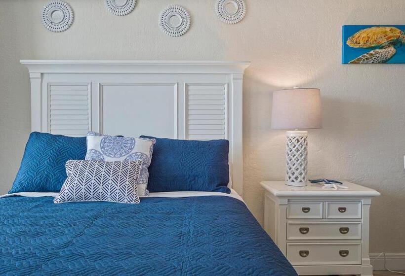 إستوديو قياسى, Aloha Hibiscus Room,sunset Views   Hawaiian Inn Beach Resort