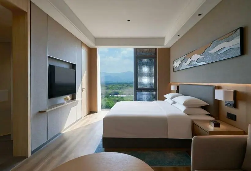 キングサイズベッドのスタンダードルーム, Hyatt Place Huangshan Train Station
