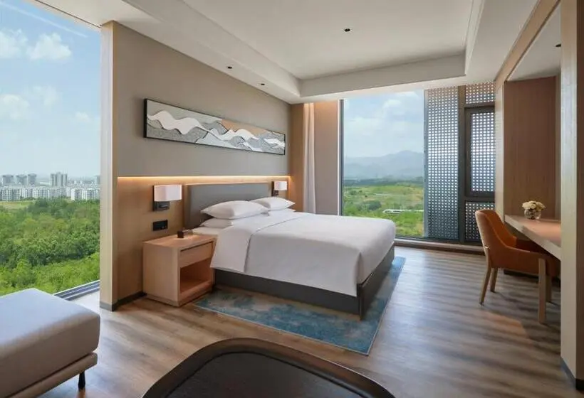 キングサイズベッドのスタンダードルーム, Hyatt Place Huangshan Train Station