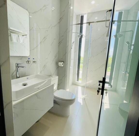 اتاق استاندارد با تخت بزرگ, Khách Sạn Sớm Phú Quý 2 Phan Rang