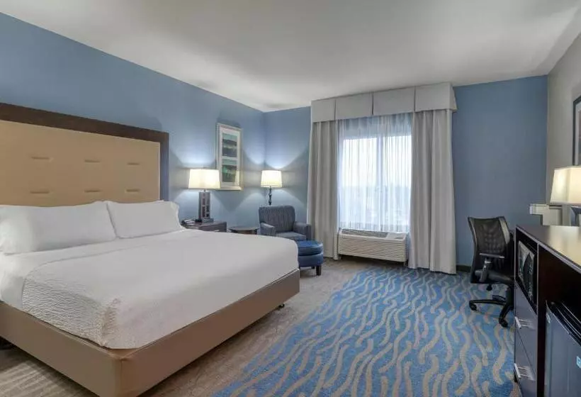 身障者適用キングサイズベッドルーム, Holiday Inn Express And Suites Edwardsville, An Ihg