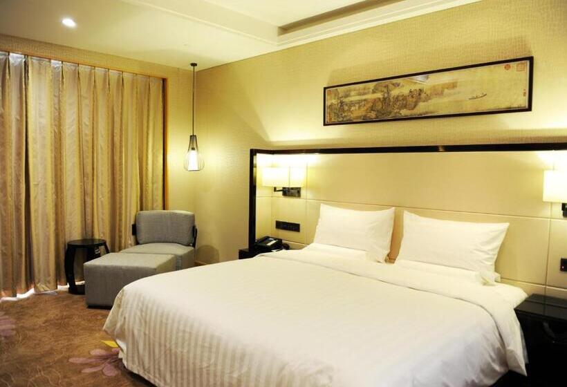 Номер Deluxe Кровать Кинг, Pullman Qingdao Ziyue