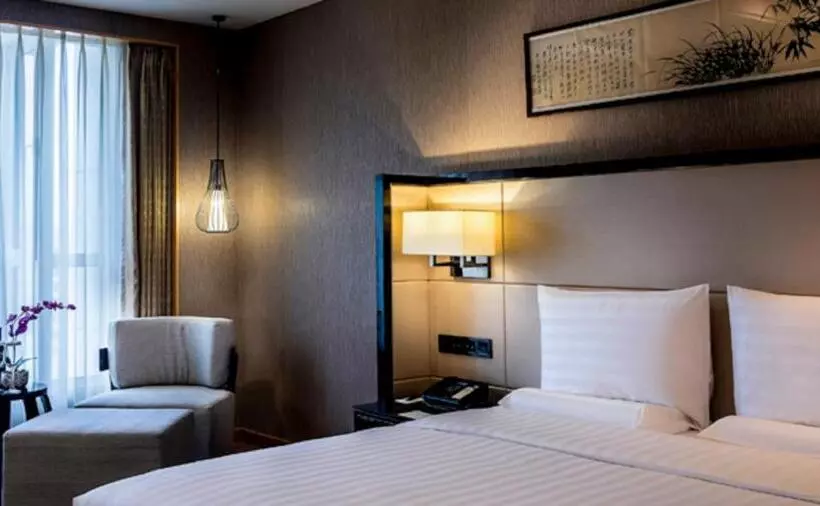 Superior-huone King-vuode, Pullman Qingdao Ziyue