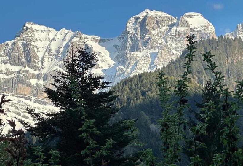 带1个卧室带花园景观的公寓, Les Quatre Saisons Balcon Et Jardin