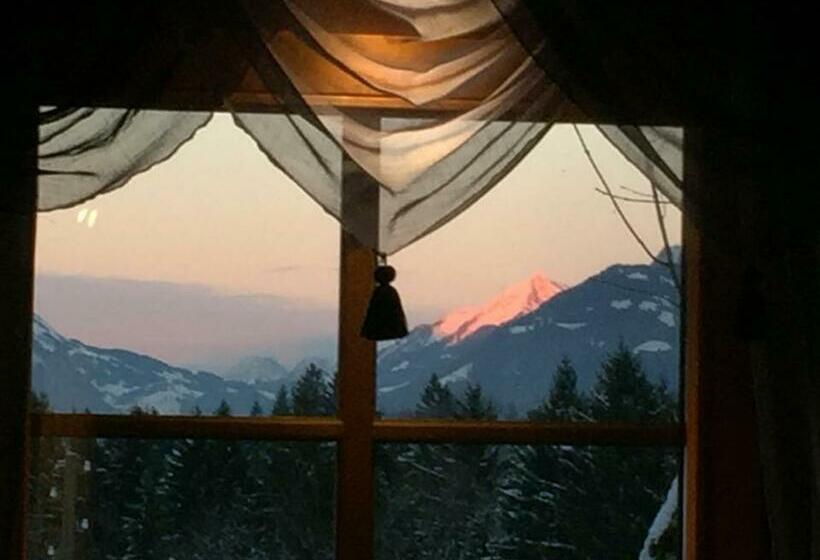 带1个卧室带花园景观的公寓, Les Quatre Saisons Balcon Et Jardin