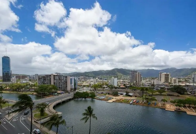 Standard-studio Näköala, Modern Waikiki Sleek Studio