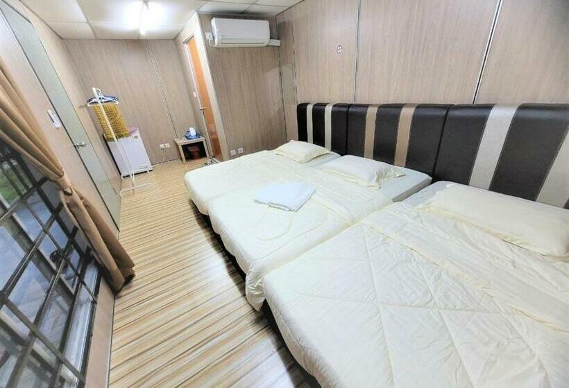 غرفة قياسية ثلاثية مطلة علي الحديقة, Hasina Resort@sedili