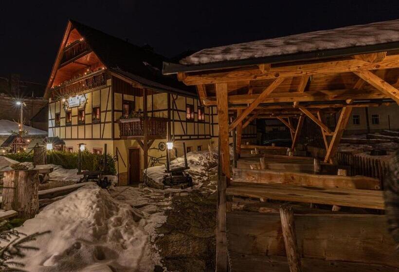 スタンダードシングルルーム, Pension Und Gaststätte Zur Knappenschänke