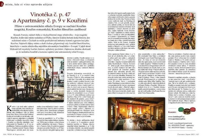 １ベッドルームのデラックスアパートメント, Apartmány č.p. 9
