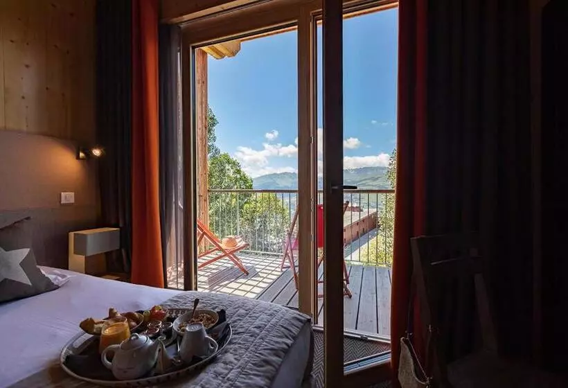 テラス付きスタンダードルーム, L Aiguille Grive Chalets