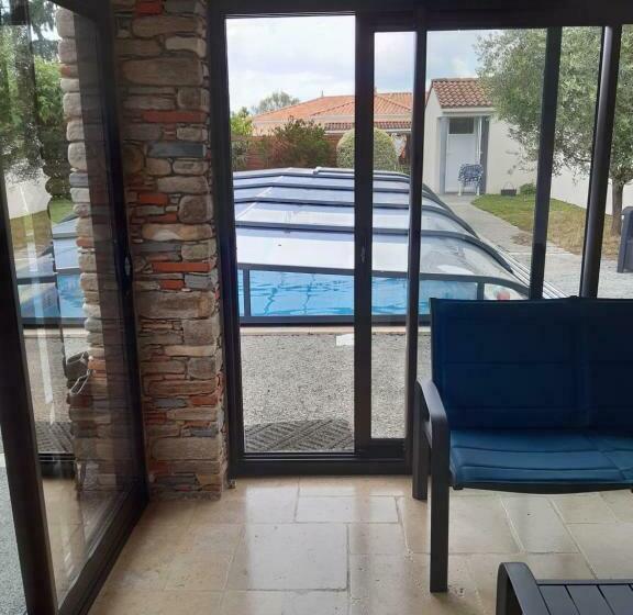 غرفة قياسية حمام مشترك, Chambre D Hôte Le Bois Joli