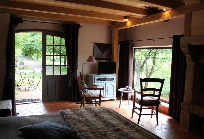 스탠다드 룸 가든 전망, Les Terrasses De Labade Chambres D Hôtes