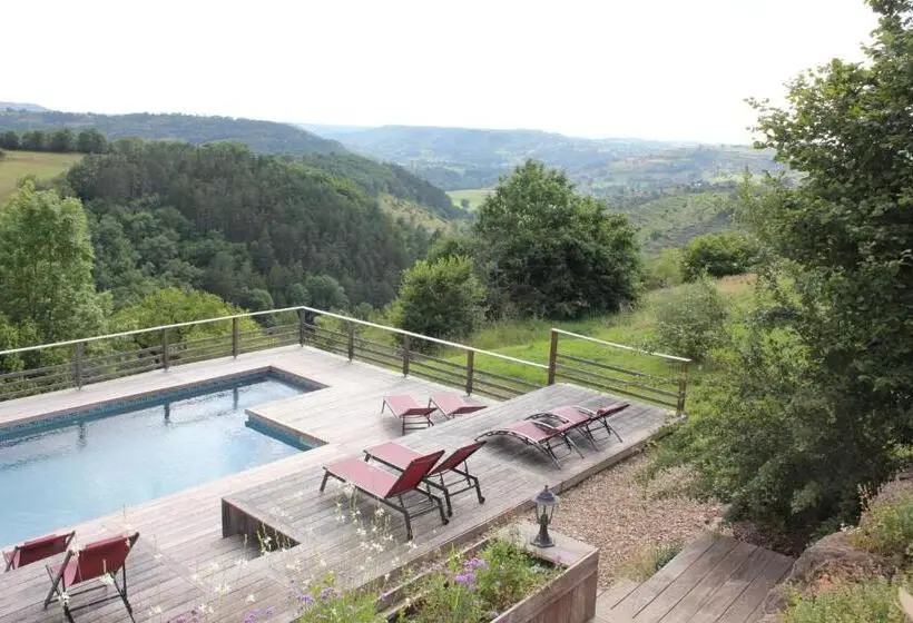 景色の見える一ベッドルームアパートメント, Les Terrasses De Labade Chambres D Hôtes
