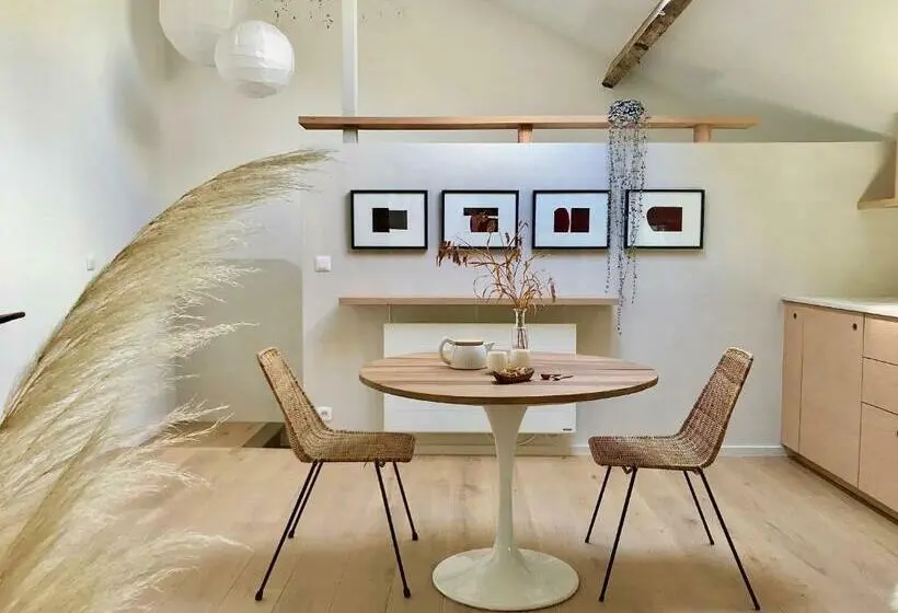 庭の見える１ベッドルームアパートメント, La Maison & L Atelier