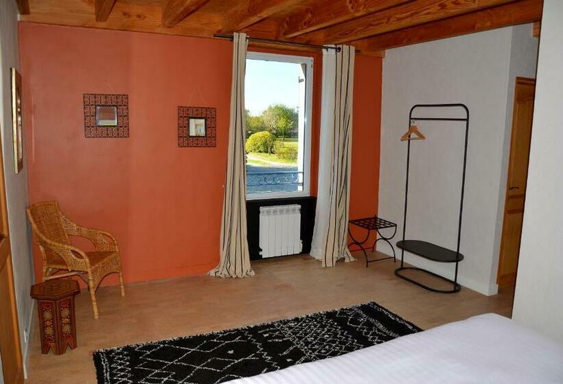 חדר משפחתי נוף לגינה, Le Clos De La Lande Vallée