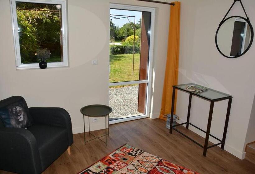 חדר משפחתי נוף לגינה, Le Clos De La Lande Vallée