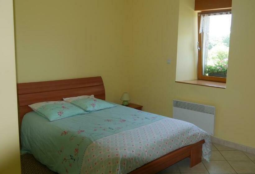 غرفة قياسية مطلّة علي الحديقة, La Ferme Guibel