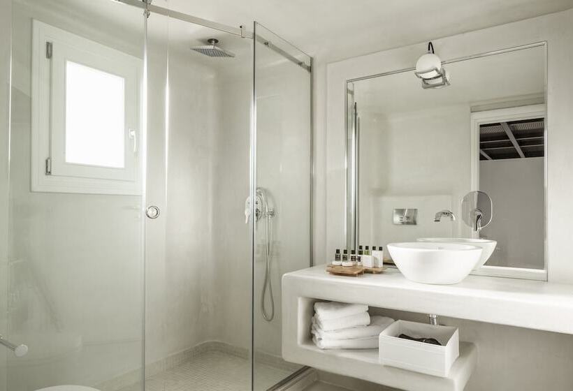 Chambre Duplex, Art Hotel Santorini