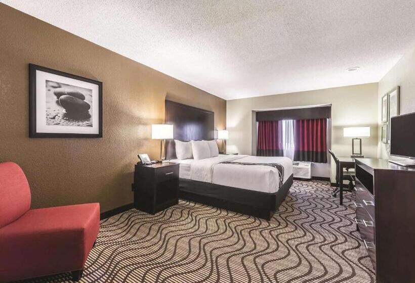 带大床的标准间, La Quinta By Wyndham Collinsville St. Louis