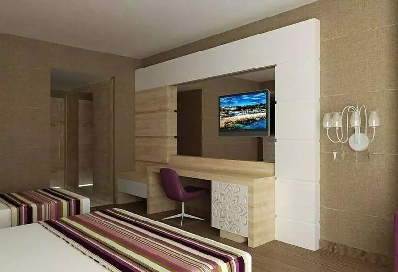 اتاق استاندارد با چشم‌انداز باغ, Sunmelia Beach Resort Hotel & Spa - All Inclusive
