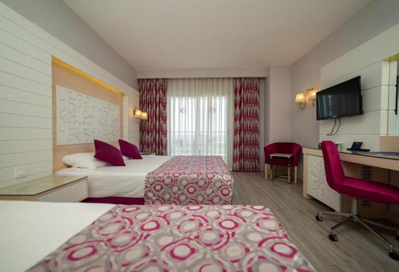 اتاق استاندارد با چشم‌انداز دریا, Sunmelia Beach Resort Hotel & Spa All Inclusive