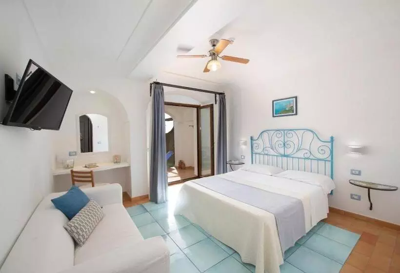 اتاق لوکس با چشم‌انداز دریا, Maresca Hotel Praiano