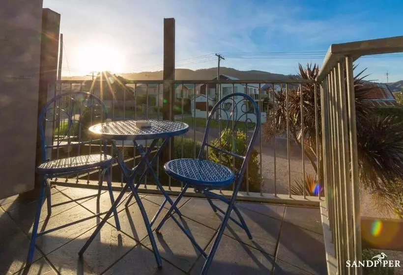 キングサイズベッドのスタンダードルーム, Sandpiper Motel Apollo Bay
