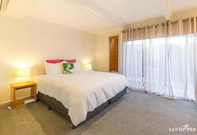 ダブルベッドスタンダードルーム, Sandpiper Motel Apollo Bay