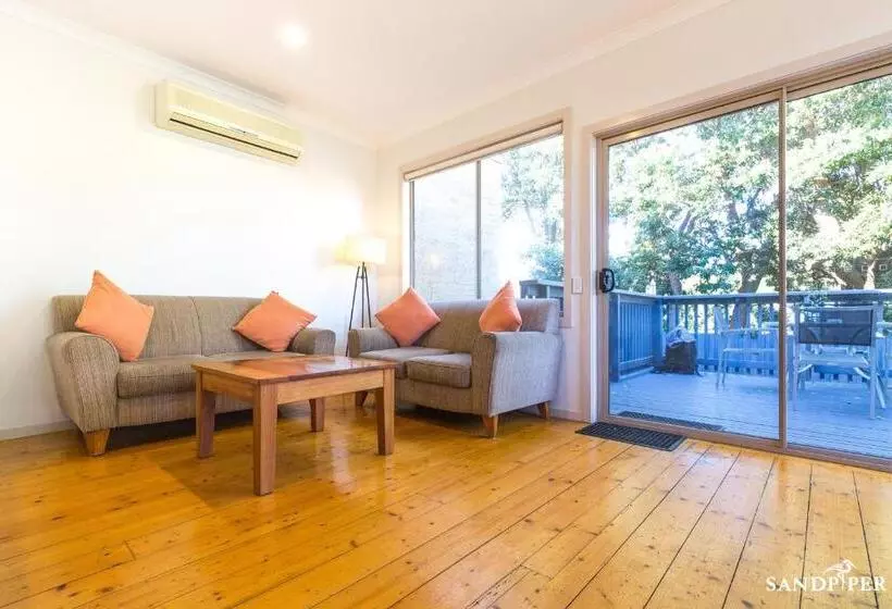 ２ベッドルームアパートメント, Sandpiper Motel Apollo Bay
