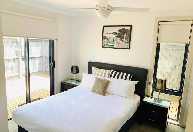 テラス付き１ベッドルームアパートメント, Sandpiper Motel Apollo Bay