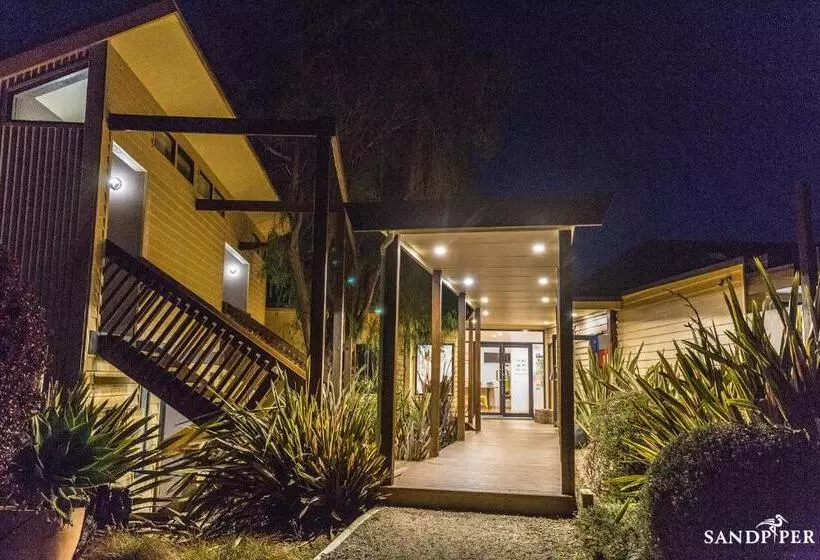 キングサイズベッドのスタンダードルーム, Sandpiper Motel Apollo Bay