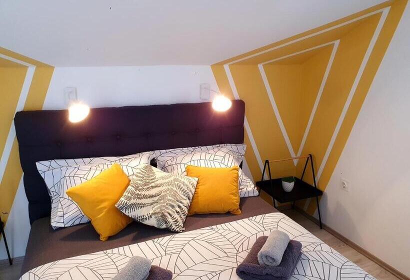 발코니가 있는 바다전망 스탠다드 스튜디오, Apartments Bell Memories