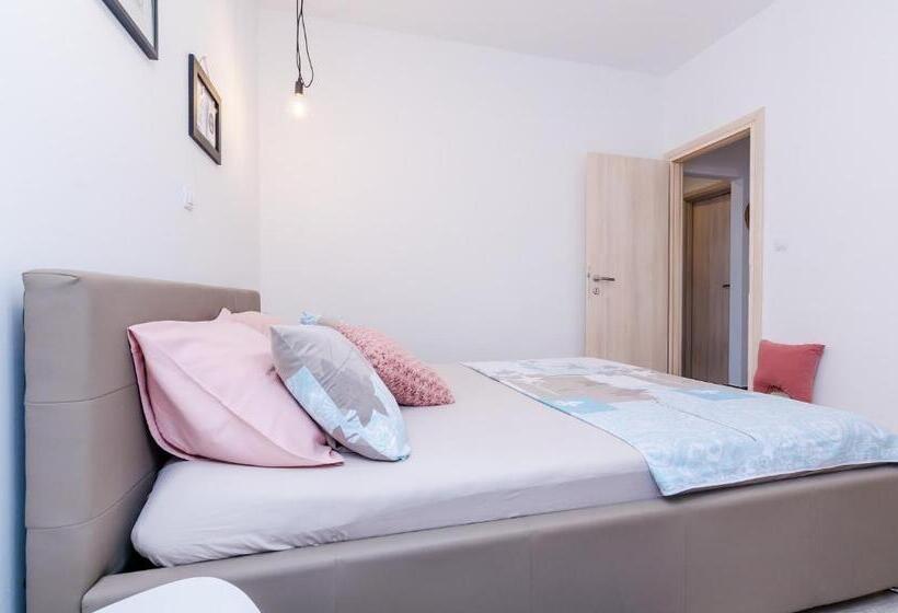 침실 2개 바다 전망 아파트, Apartments Bell Memories