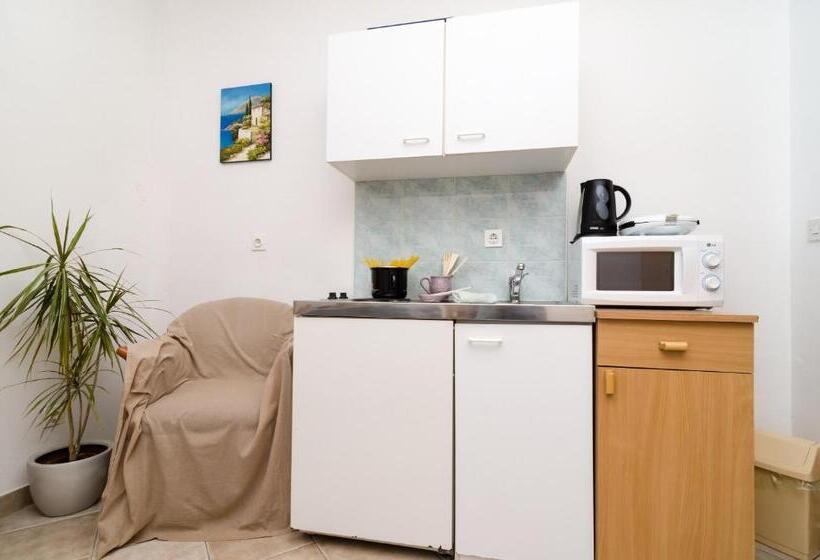 침실1개 아파트 발코니 바다 전망, Apartments Bell Memories