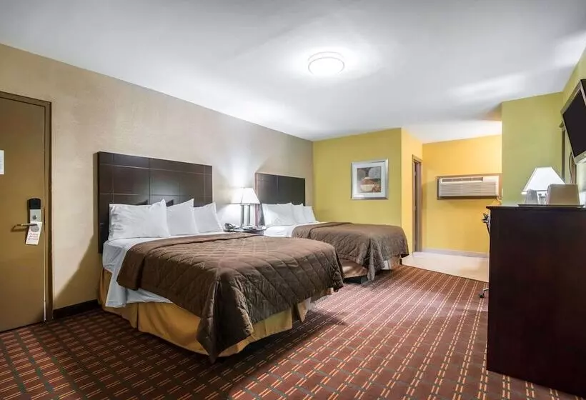 ２ダブルベッドのスタンダードルーム, Rodeway Inn Towanda