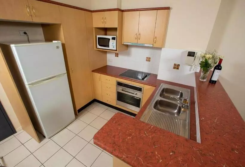 Huoneisto 1 Makuuhuone, Springwood Tower Apartment