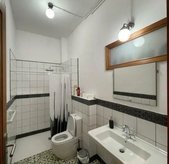 Standard-huone Jaettu Kylpyhuone, Hostal Bubango