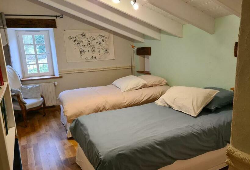 家庭房带园景, Domaine De La Basse Bobinière Gîte Et Chambres D Hôtes