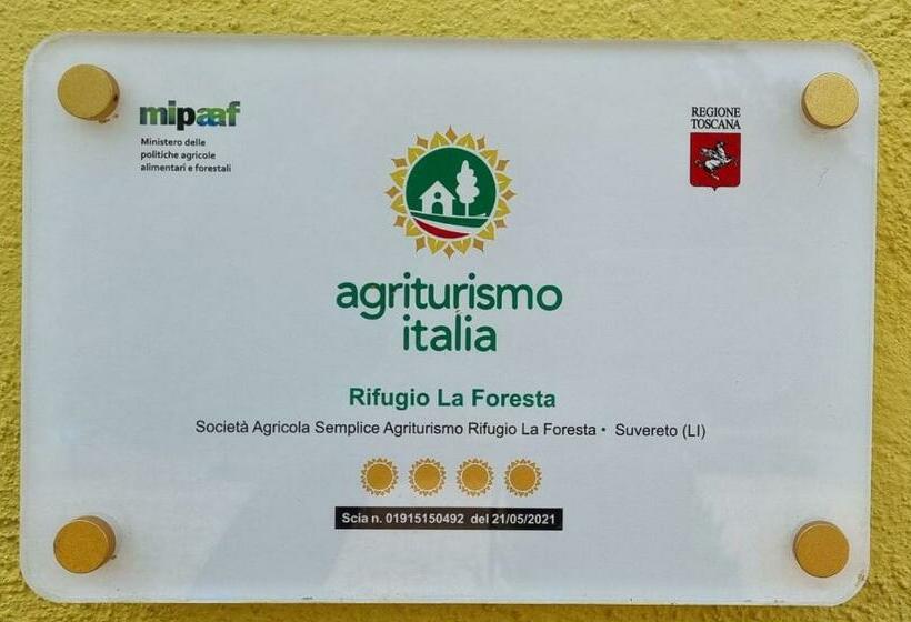 Апартаменты 1 Спальня с Террасой, Rifugio La Foresta