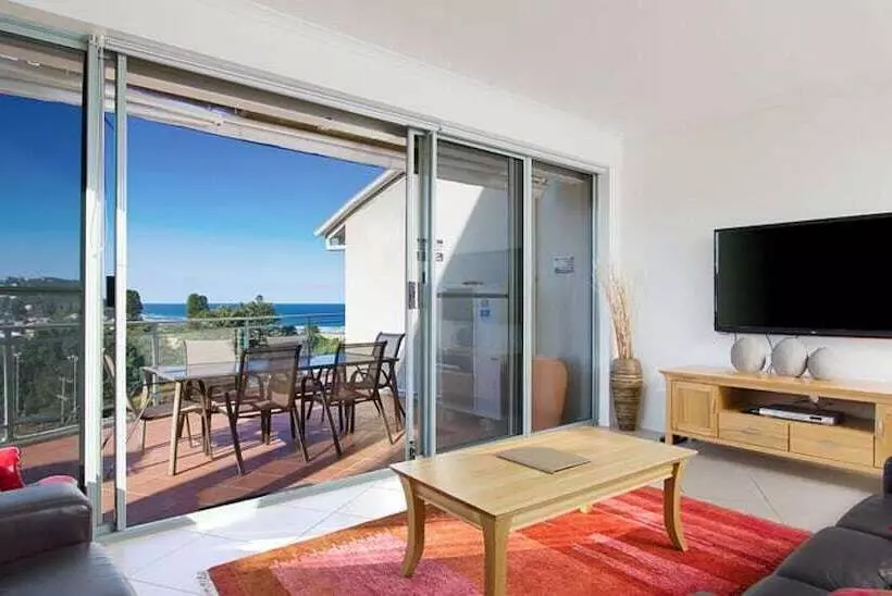 １ベッドルームペントハウスアパート, Avoca Palms Resort Apartments