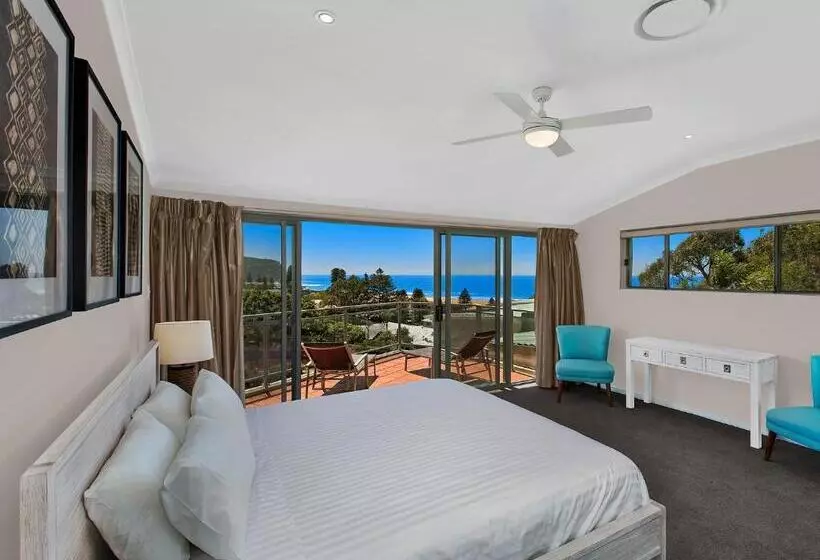 １ベッドルームペントハウスアパート, Avoca Palms Resort Apartments