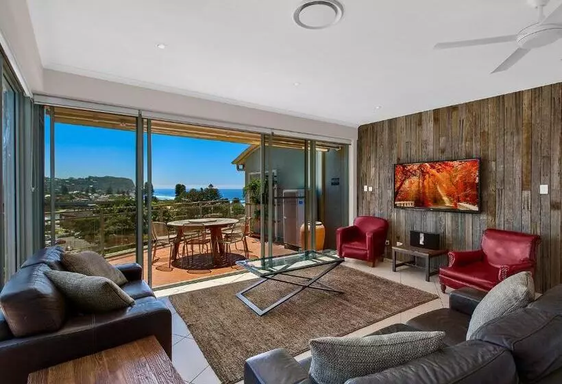 １ベッドルームペントハウスアパート, Avoca Palms Resort Apartments